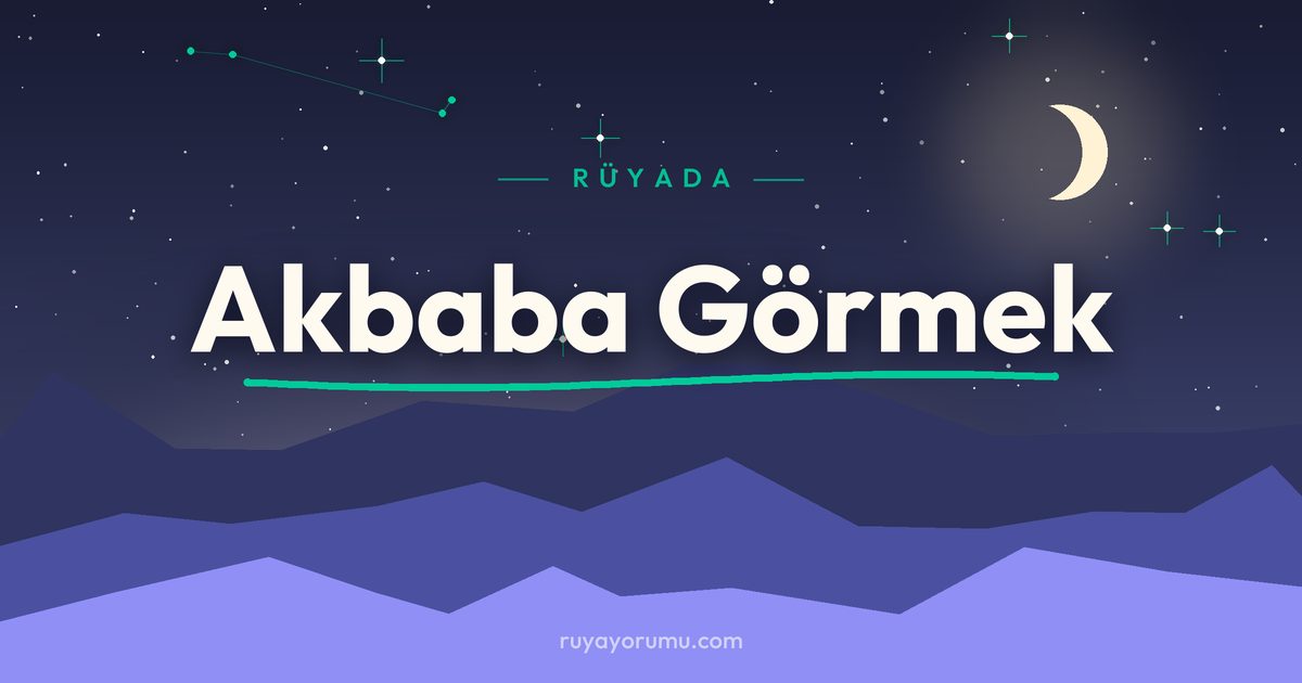 Rüyada Akbaba Görmek rüya tabiri