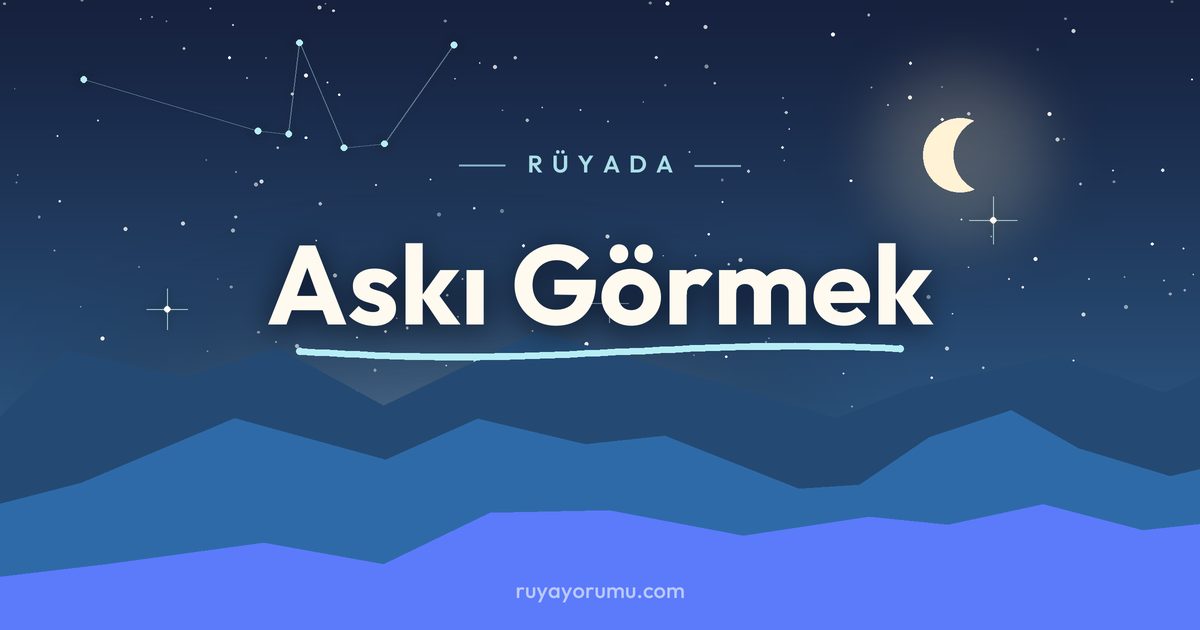 Rüyada Askı Görmek rüya tabiri