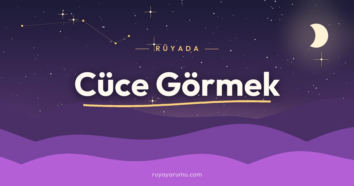 Rüyada Cüce Görmek rüya tabiri